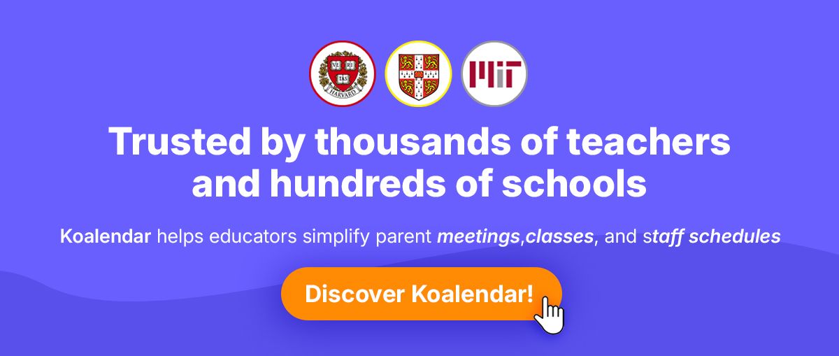 koalendar school management software