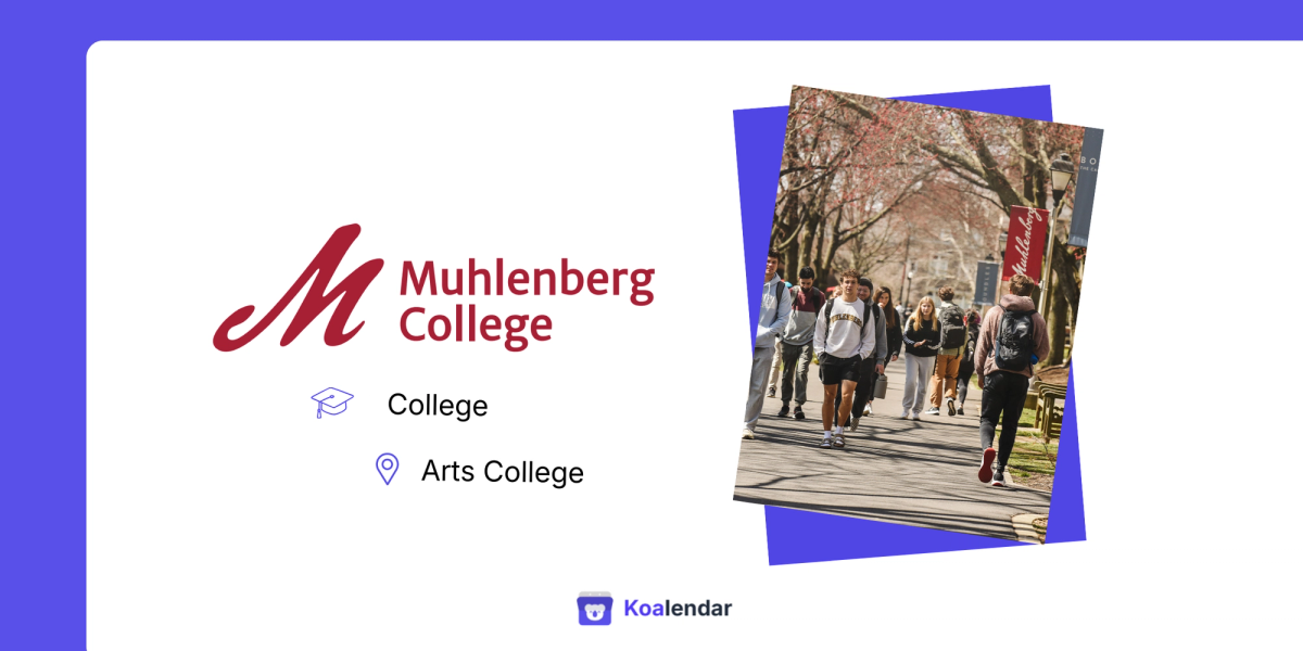 Koalendar to optimize tours and admissions in College