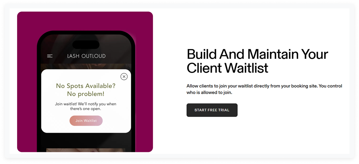 gloss genius mobile barber booking app waitlist management