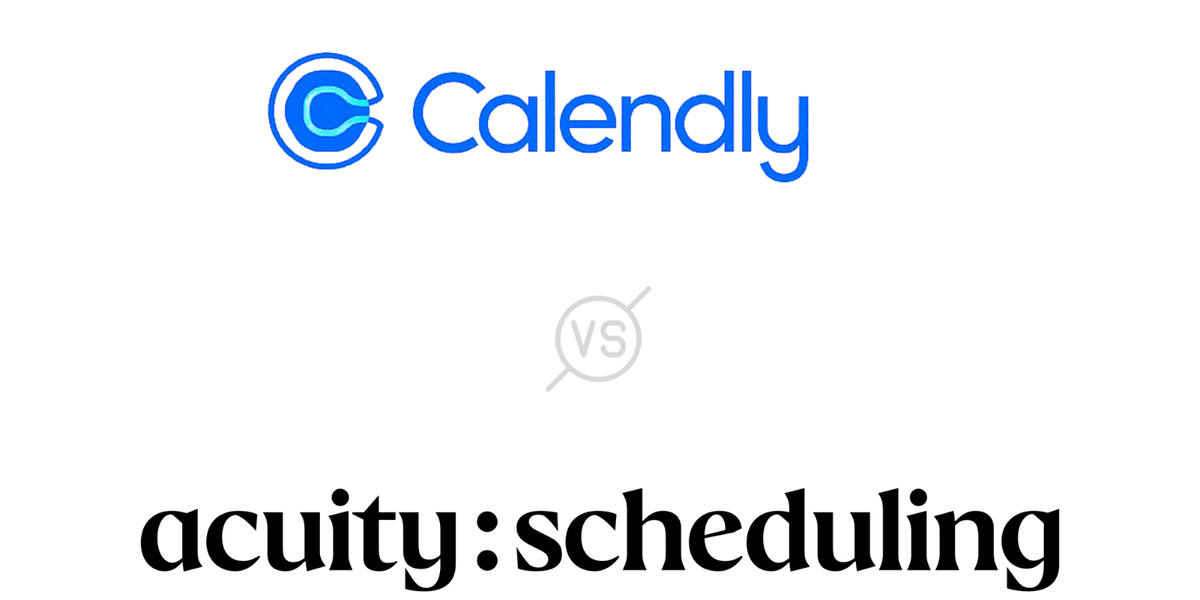 Calendly vs Acuity scheduling logos 