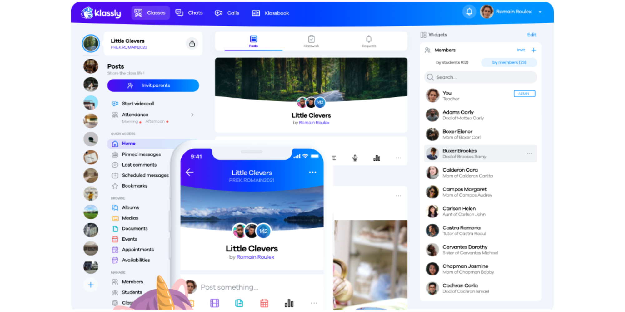 Klassly Classroom Messaging Tool