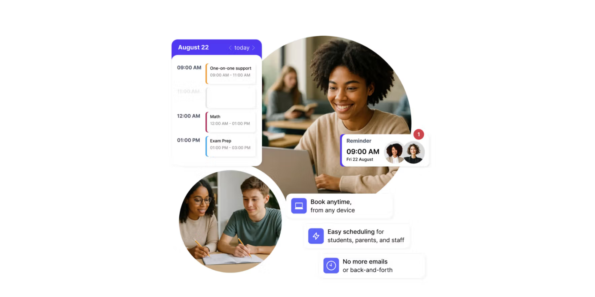 Scheduling software for parent teacher meetings