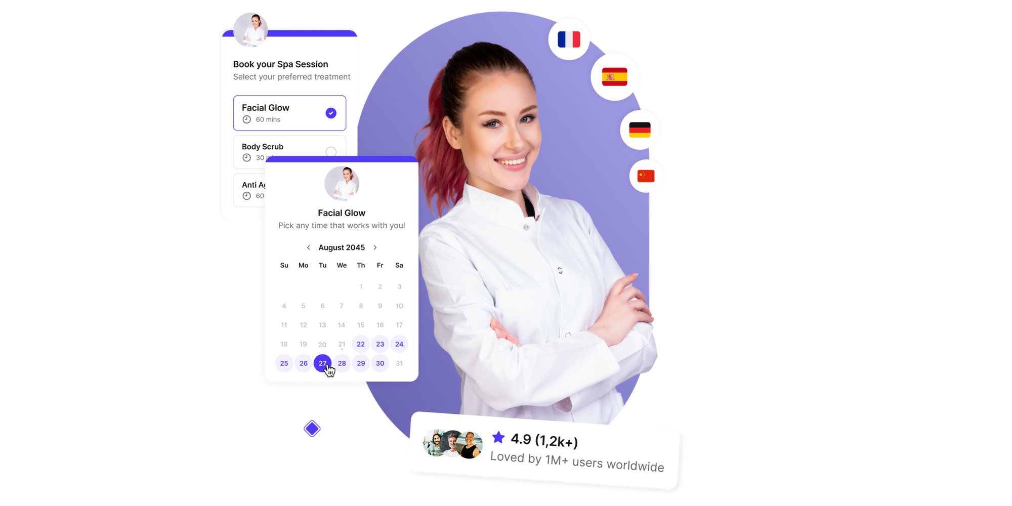 koalendar spa scheduling software
