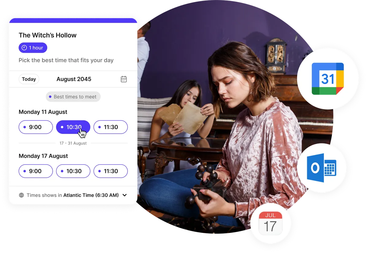 escape room scheduling