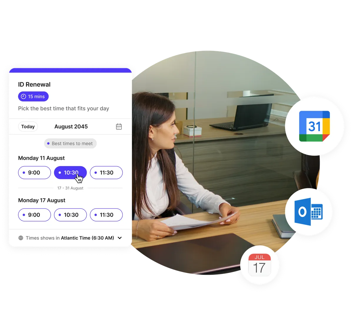 citizen self-service booking for government