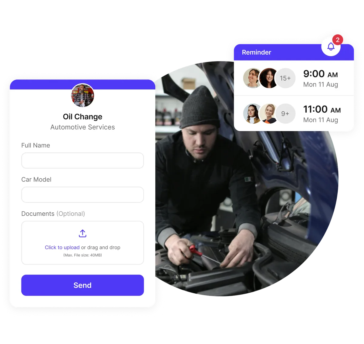 software de reservas para talleres mecanicos de citas de servicios automotrices