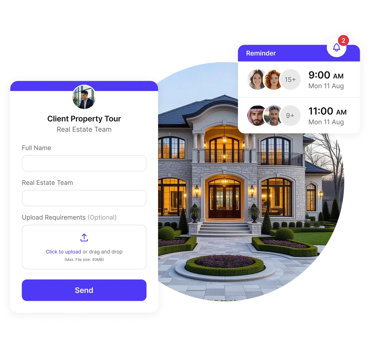 appointment scheduling for real estate agents