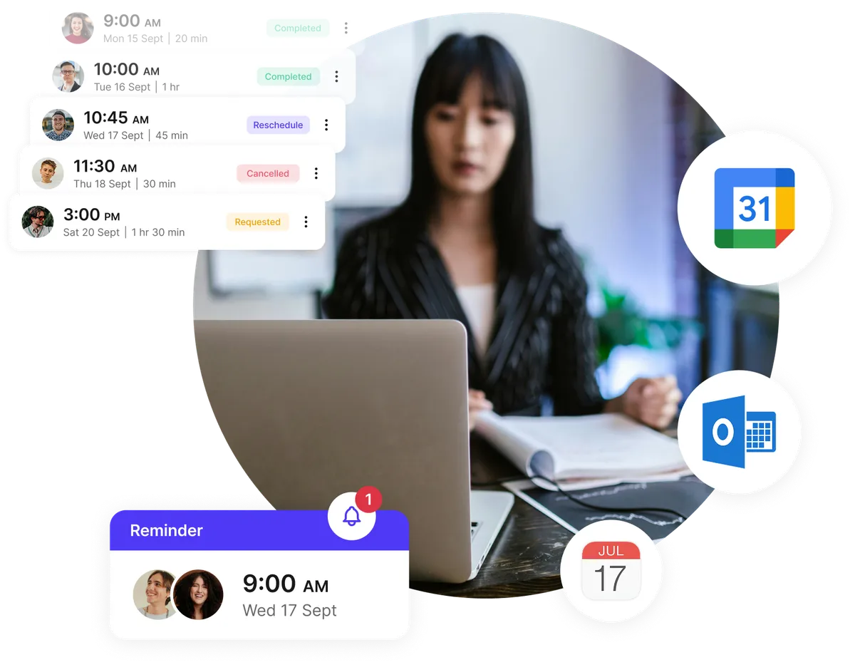 Plusieurs invités et rappels
