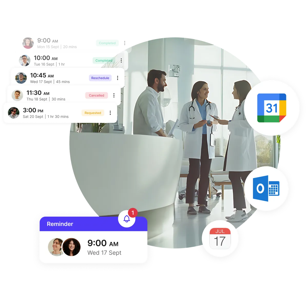 appointment reminders for clinics