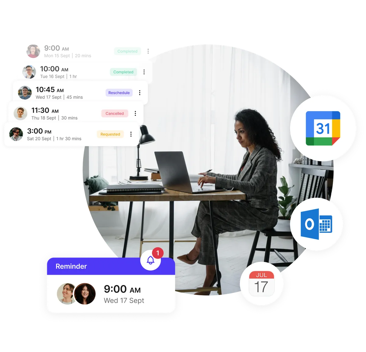 client meeting scheduler for advisors