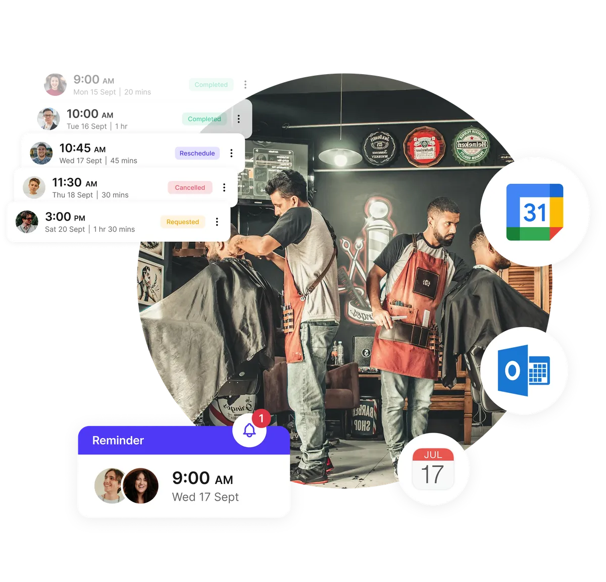 hair stylist scheduling software