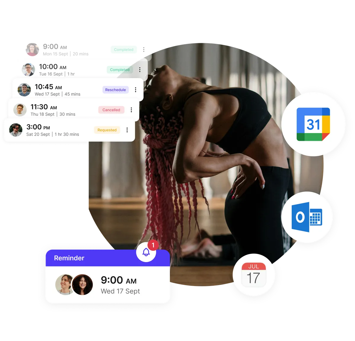 pilates class booking software