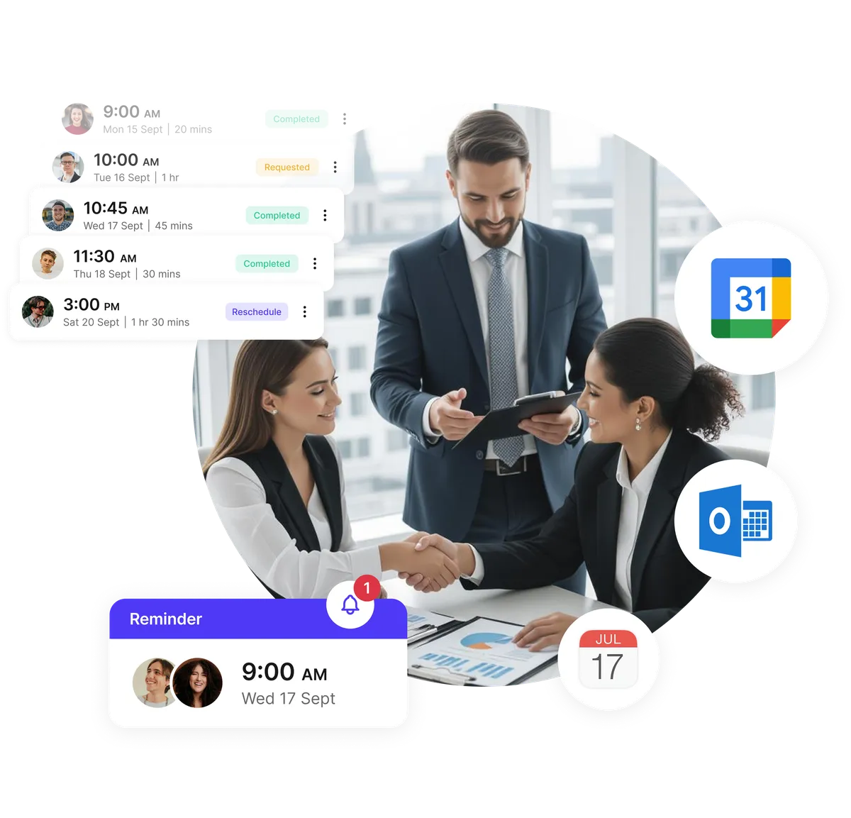 Software de citas para asesores fiscales