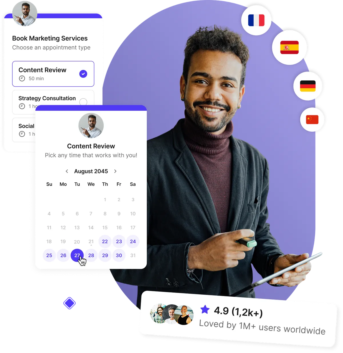 Scheduling software for marketing teams