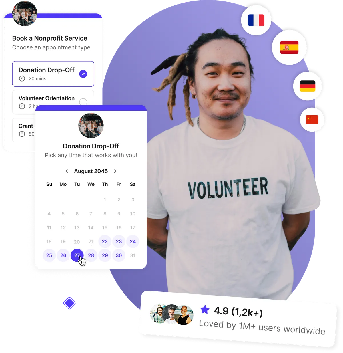 nonprofit scheduling software