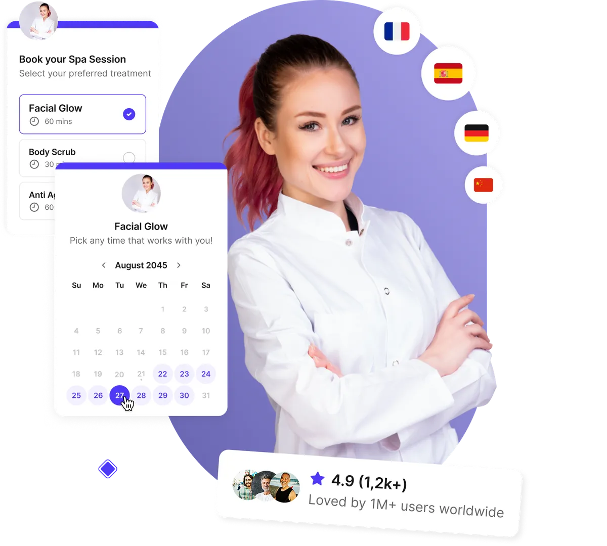 Spa booking software