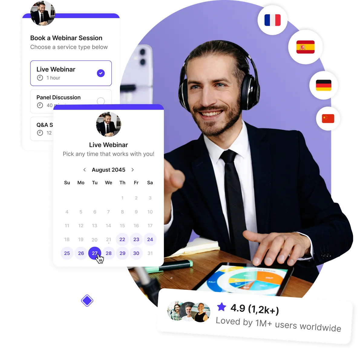 Logiciel planification webinaires