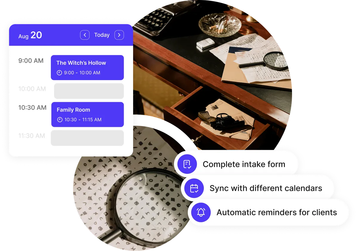escape room room management