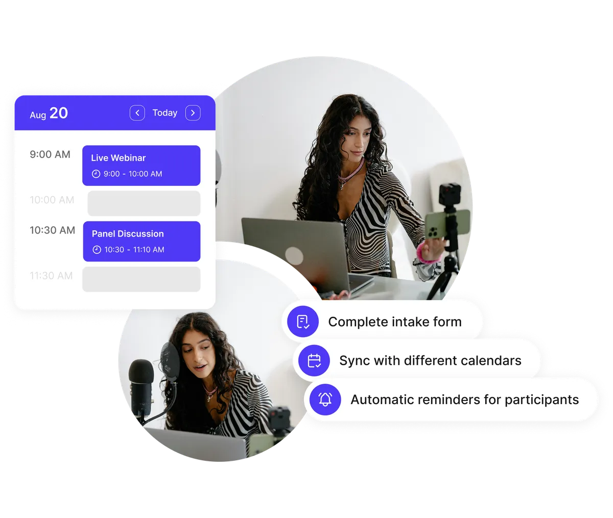 Gestion ordre jour webinaires