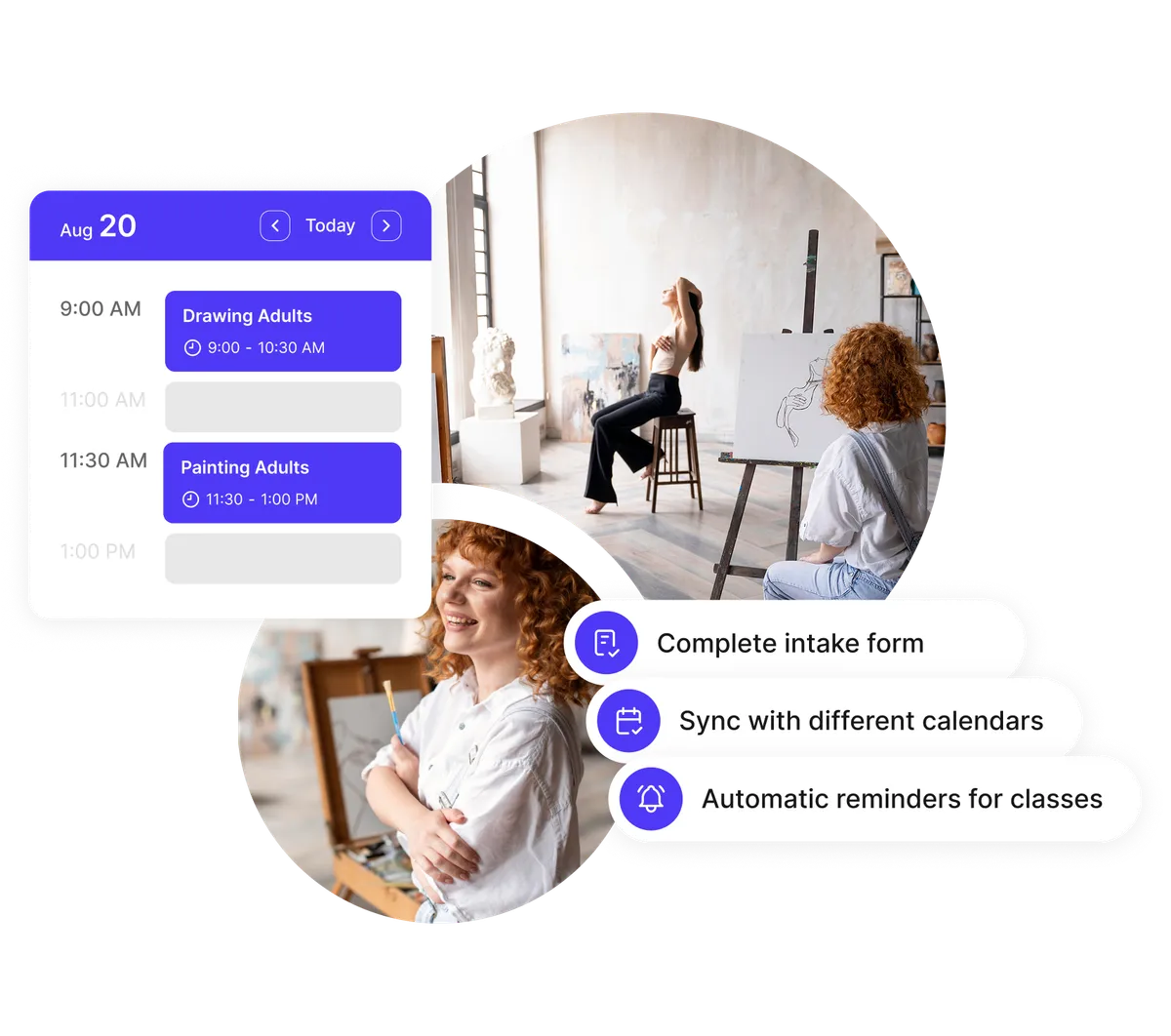 software de reservas para estudios de arte