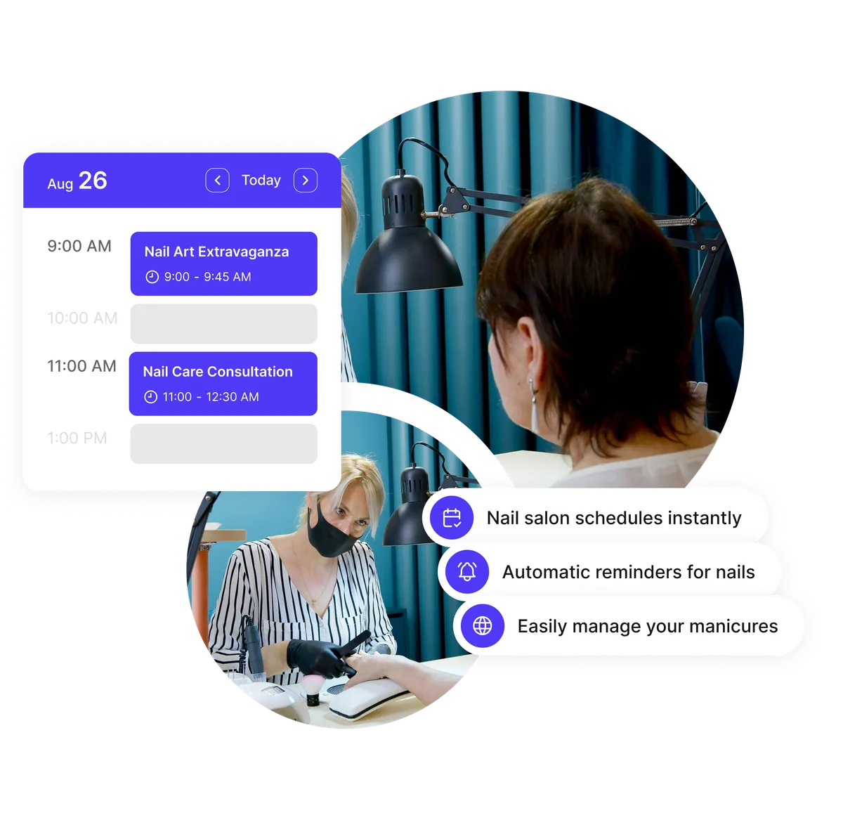staff scheduling nail salon