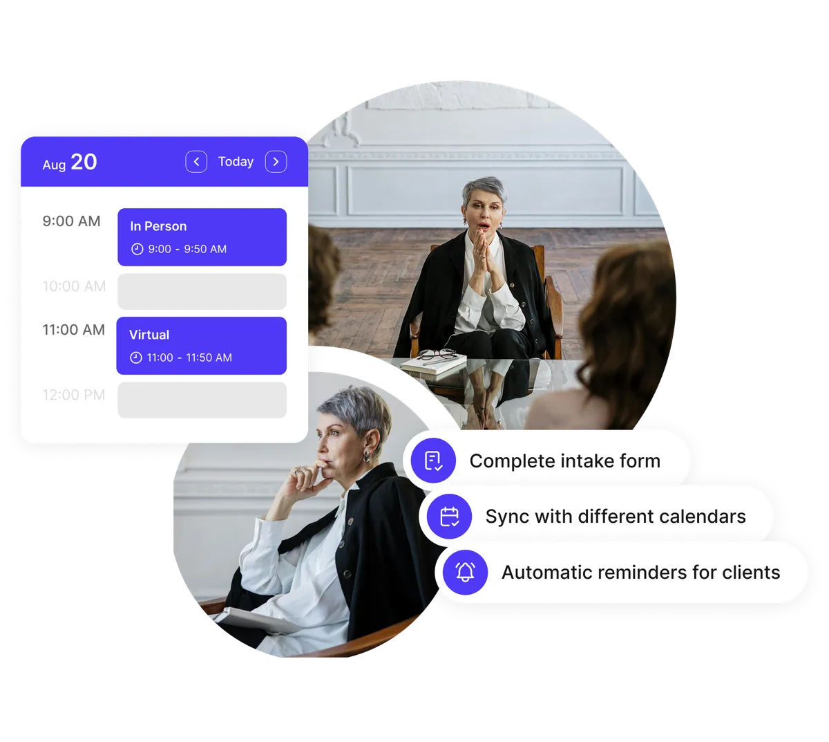 Planificateur de réunions pour consultants