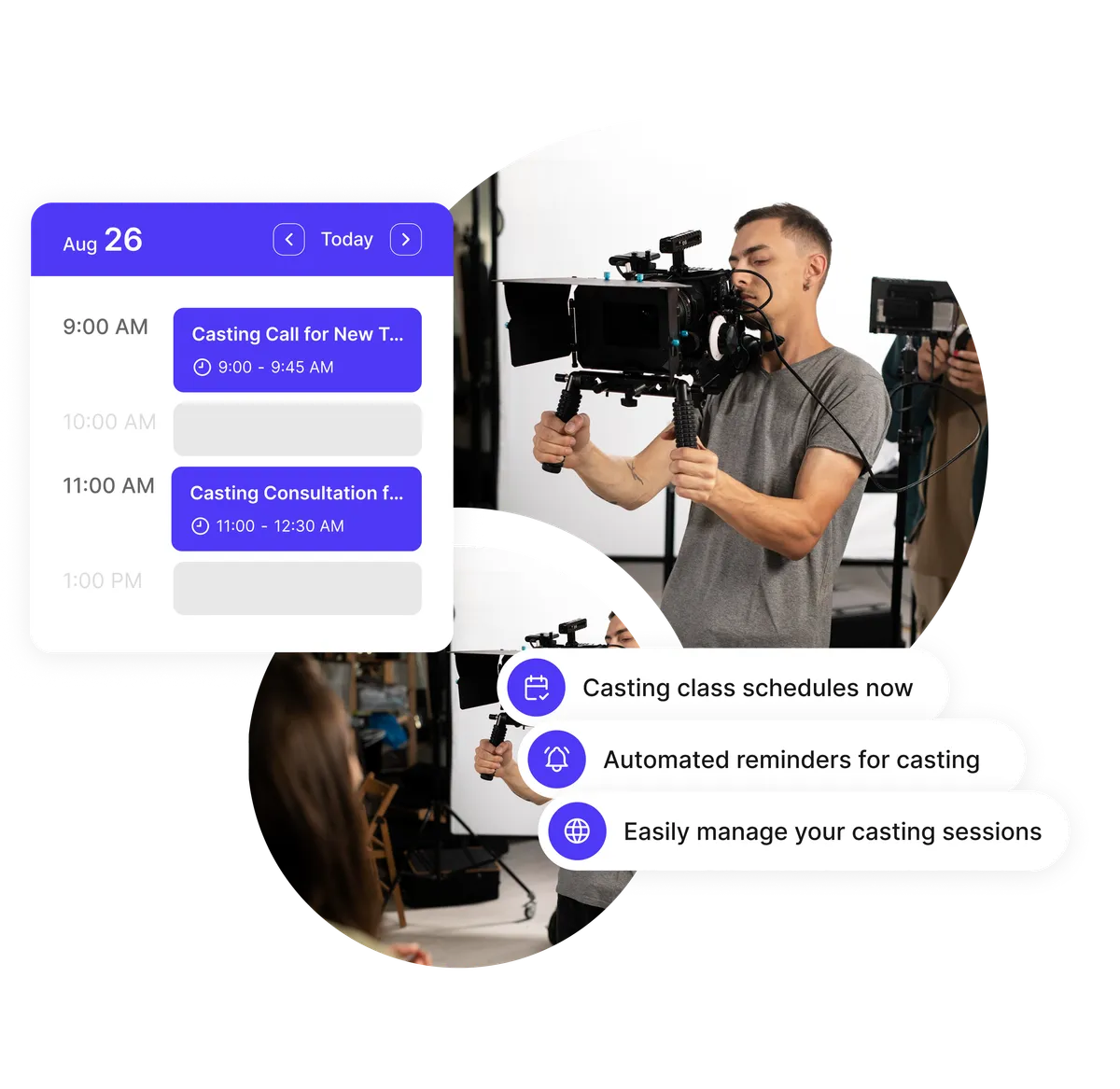 extras scheduling software